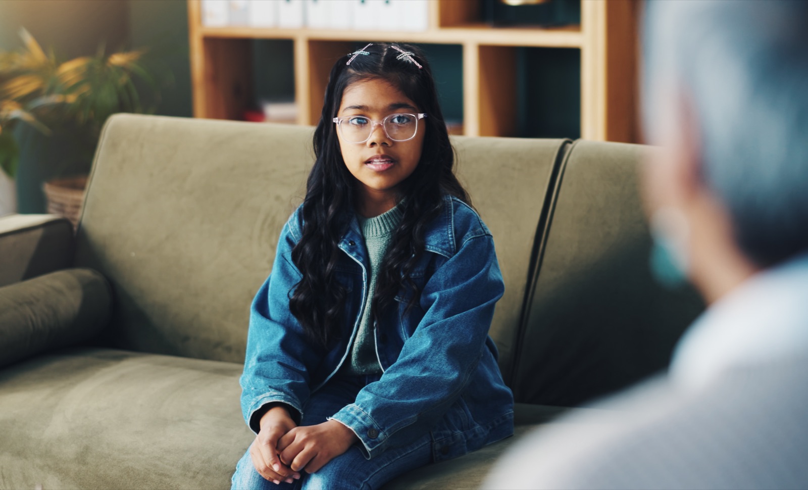Adolescent in a calm, supportive ADHD evaluation setting